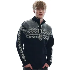 ダールオブノルウェイ メンズ アウター ニット・セーター セーター Dale of Norway 140th Anniversary Sweater Mens BlackSmokeOff Whiteのサムネイル