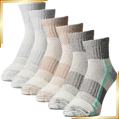 【新品】 [IMPACT LOCK] AMCA-239 ワークソックス 甲メッシュ 先丸 アンクル 6P メンズ 1