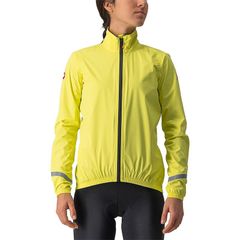 カステリ レディース アウター ジャケット・ブルゾン ジャケット Castelli Emergency 2 Rain Jacket Womens Brilliant Yellow イエロー