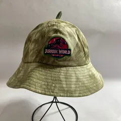 ★ USJ限定 JURASSIC WORLD ジュラシック・ワールド バケットハット ユニバーサル・スタジオ  57-59cm メンズ レディース 現状品