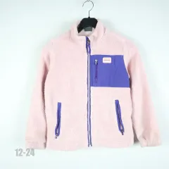 7396 アイダーキッズ/女の子/ボアジップアップ/130