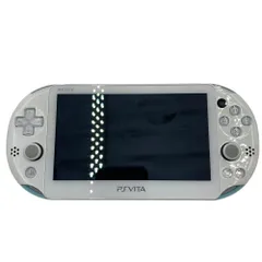 ■SONY PS Vita PCH-2000 本体 ホワイトブルー 動作確認済 初期化済 使用感あり 付属品なし2425023,2425023