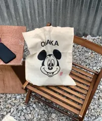 日本輸入 ディズニーストア大阪 ショルダ—バッグ ミッキーマウス 大阪 エコバッグ