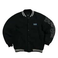 MLB ヤンキース 刺繍 スウェット スタジャン (S)