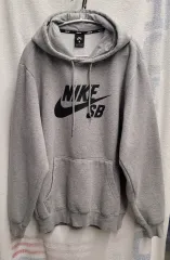 NIKE ナイキ SB グレー フード付き Tシャツ 起毛