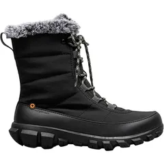 ボグス レディース シューズ ブーツ・レインブーツ レース Bogs Cedar Quilt Lace Boot Womens Black ブラック