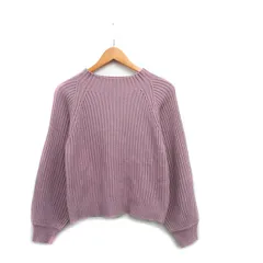 イング INGNI ニット セーター 長袖 シンプル M ピンク /KT33