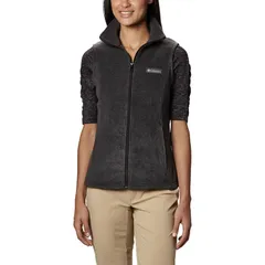 コロンビア レディース トップス ベスト Columbia Benton Springs Vest Womens Charcoal Heather チャコールのサムネイル