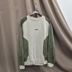 Brownbreath ブラウンブレス STM 2TONE CREWNECK 長袖Tシャツ XL