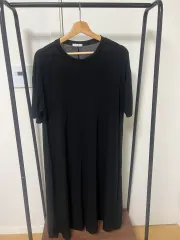 黒色 ロング ONE PIECE 833