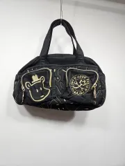 カステルバジャック(CASTELBAJAC) ブラック ナイロン トートバッグ