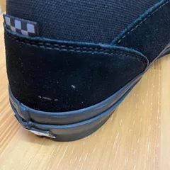 訳あり 27.5cm VANS SKATE HALF CAB BLACK/BLACK バンズ ハーフキャブ ブラック スニーカー スケートシューズ US VANS