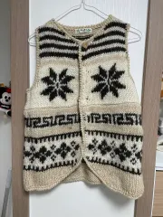 カウチンニット ベスト パータン