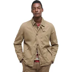 バブアー メンズ アウター ジャケット・ブルゾン ジャケット Barbour Tracker Casual Jacket Mens Washed Stone ストーン