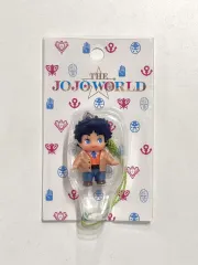 (未開封) ジョジョ ジョジョWORLDキューピー フィギュア キーホルダー ストラップ ジョナサン・ジョースター