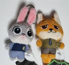 ズートピア ジュディ ニック キーホルダー ぬいぐるみ 2種 まとめ