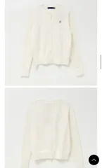 ポロ ラルフローレン コットン ブレンド カーディガン