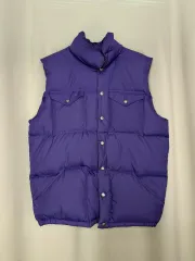 THE NORTH FACE パープル ナイロン ベスト ジャケット B27
