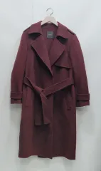 Theory 띠어리 ウール カシミア ベルト ロング コート / レディース FREE
