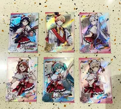 プロセカ x ピザハット チェキ風カード6枚セット