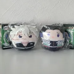 未開封 鬼滅の刃 ふわコロりん 6탄 実弥 + しのぶ ぬい ぬいぐるみ