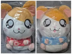 セット) とっとこハム太郎 ぬいぐるみ 日本正規品 夏が来たのでサマーシャツ