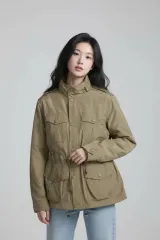 ポロラルフローレン ベージュ ウィンドブレーカー マウンテンパーカー ジャケット L