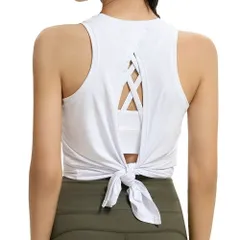 ヨガウェア タンクトップ トップス スポーツ ピラティス ホットヨガ フィットネス ジム ダンス かわいい おしゃれ yd076