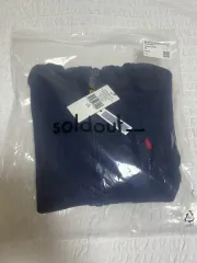 ポロ ラルフローレン ネイビー フリース フーディー S(8) 新品