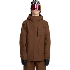 ボルコム メンズ アウター ジャケット・ブルゾン ジャケット Volcom L GORETEX Jacket Mens Brown ブラウンのサムネイル