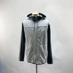 ナイキ メンズ トレーナー フード ジップアップ ジャケット L ヴィンテージ