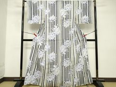 No.6327 浴衣 源氏物語 綿 仕立済 新品 - メルカリ