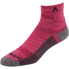 ウィグワム メンズ アンダーウェア 靴下 Wigwam Merino Ultra CoolLite Quarter Sock Mauvewoodのサムネイル