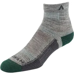 ウィグワム メンズ アンダーウェア 靴下 Wigwam Merino Ultra CoolLite Quarter Sock Grey グレーのサムネイル