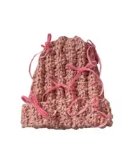 クロシェ編みビーニー