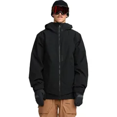 ボルコム メンズ アウター ジャケット・ブルゾン ジャケット Volcom Brighton FullZip Jacket Mens Black ブラック