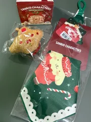 サンリオ ホリデー ポップアップ ポムポムプリン タオル シナモロール COOKY ぬいぐるみ キーリング まとめ