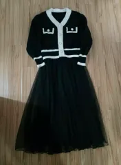 チュールニットONE PIECE