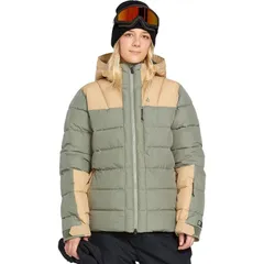 ボルコム レディース アウター ジャケット・ブルゾン ジャケット Volcom Puffleup Jacket Womens Lichen Green グリーンのサムネイル