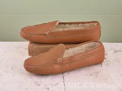 MK715 レディース L.L.Bean ルームシューズ 茶 9M 26cmのサムネイル