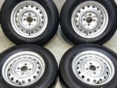日産 クリッパートラック(LE−U71T)純正12㌅スチールホイールとタイヤ4