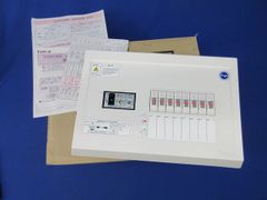 テンパール住宅用分電盤主幹40A漏電BK分岐BK12回路実装リミッタ&増設SP 