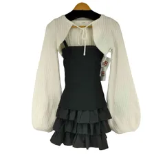 ダーリッチ Darich ティアードフリルミニワンピース レディース FREE 