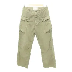 アヴィレックス AVIREX カーゴパンツ 24809-120 ミリタリー USA 厚手 Sサイズ カーキ ■GY61