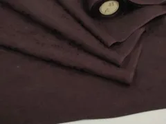 平和屋着物▽羽織・コート　反物　羽尺　スリーシーズン　春夏秋　塵除け　流水花紋紗　似せ紫色　逸品　未使用　DABC1772zzz