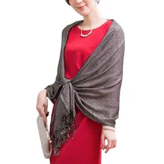 【新品】 [グリーンパキラ] ストール レディース 大判 薄手 春 夏 ラメ入り きらきら UVカット ショール 結婚式 パーティー 羽織 プレゼント ギフト シフォン スカーフ 上品 母の日 40代 50代 60代 70代 冷房対策 秋 冬 ボレロ ポン 0