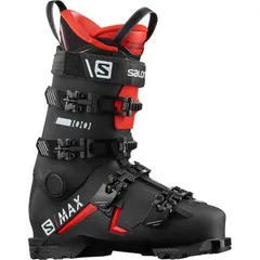 サロモン メンズ シューズ ブーツ・レインブーツ Salomon SMax 100 GW Ski Boot Mens Black ブラックのサムネイル