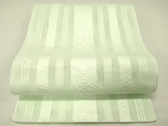 平和屋着物＊夏物　博多織　八寸名古屋帯　献上　夏虫色　DABC8529cm