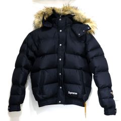 Supreme ダウンジャケット 黒 - メルカリ