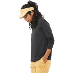 サロモン レディース トップス Tシャツ 長袖 Salomon Shakeout Core LongSleeve TShirt Womens Deep Black ブラックのサムネイル